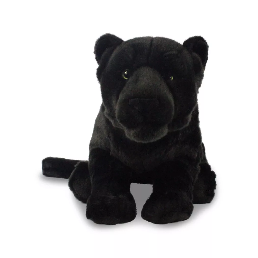 Leosco Panther Plush Black 46cm