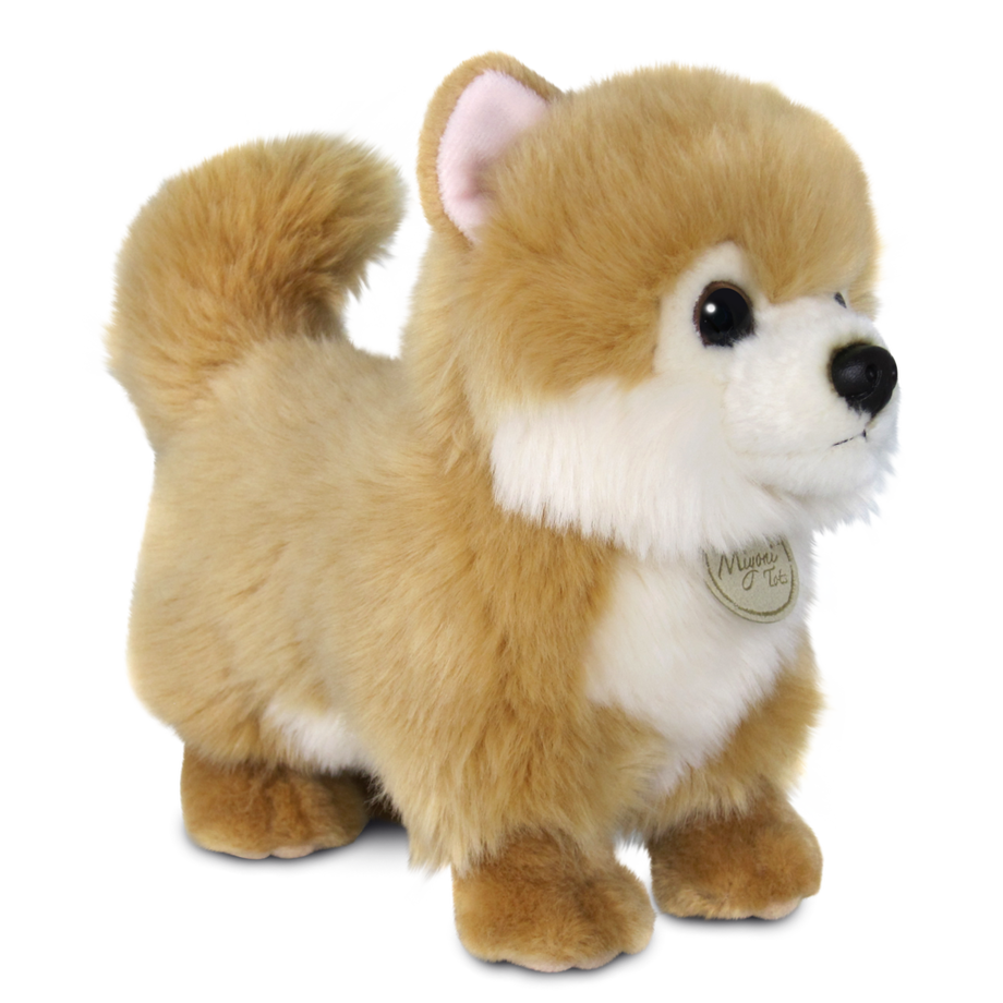 Volpino peluche 25 cm