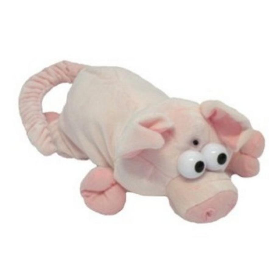   Tourner-rire-peluche cochon 