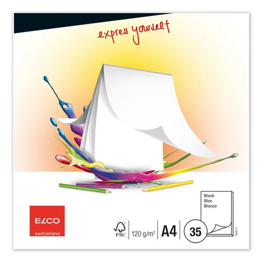 elco Carnet de dessin Couleur 