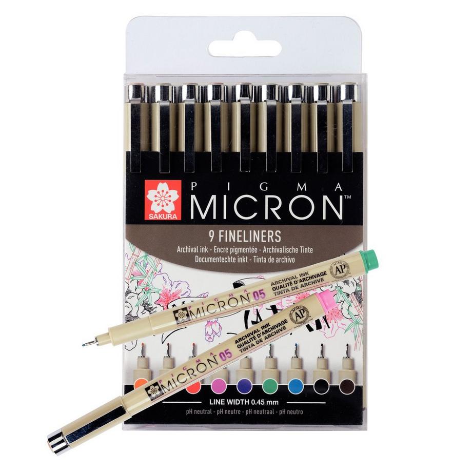 Talens Set di penne in feltro Pigma 