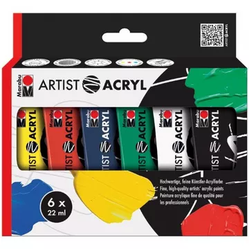 Acrylfarbe