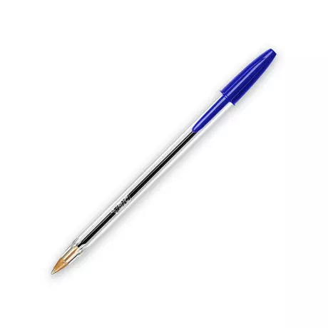 BIC 50 stylos bille bleu BIC Cristal Original Fine