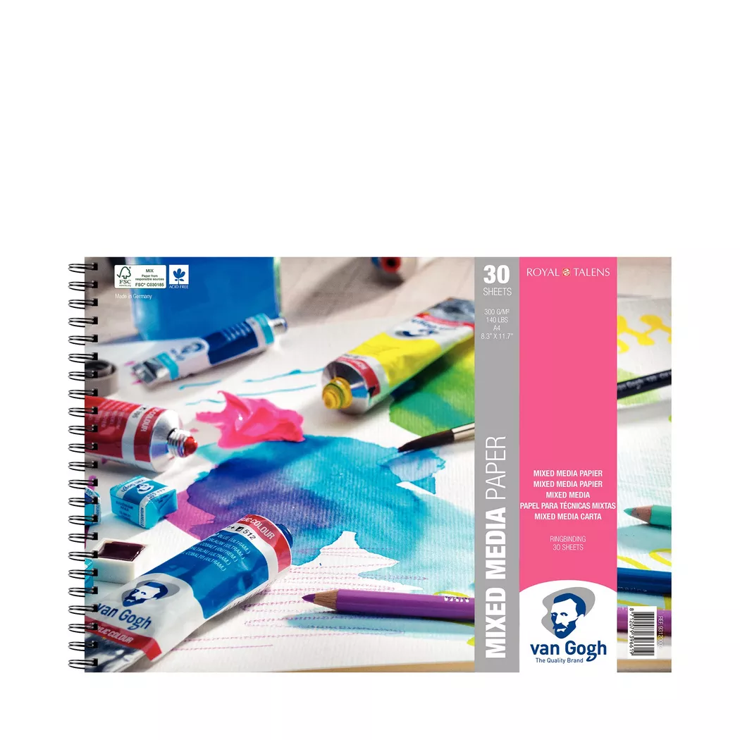 Van Gogh Blocco per Tecniche Miste | A4 | 300 g