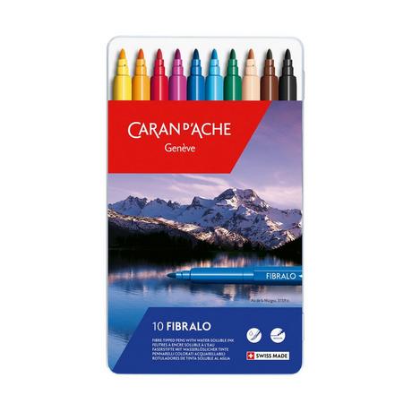 Caran d'Ache Filzstifte Set Fibralo 
