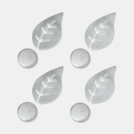 metaltex Pendeloques magnétiques nappe, 4 pièces Feuille 