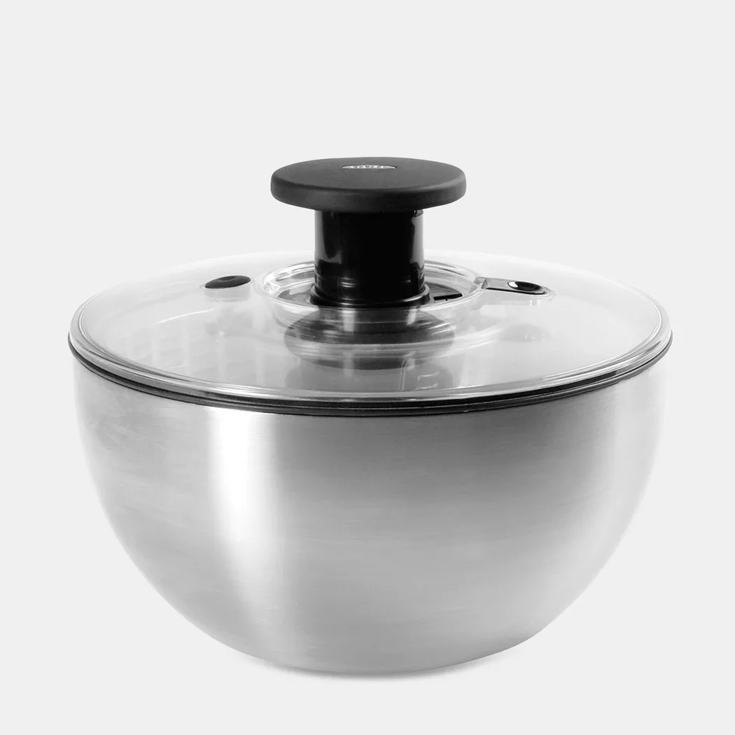 OXO Salad Spinner 26cm Chrome