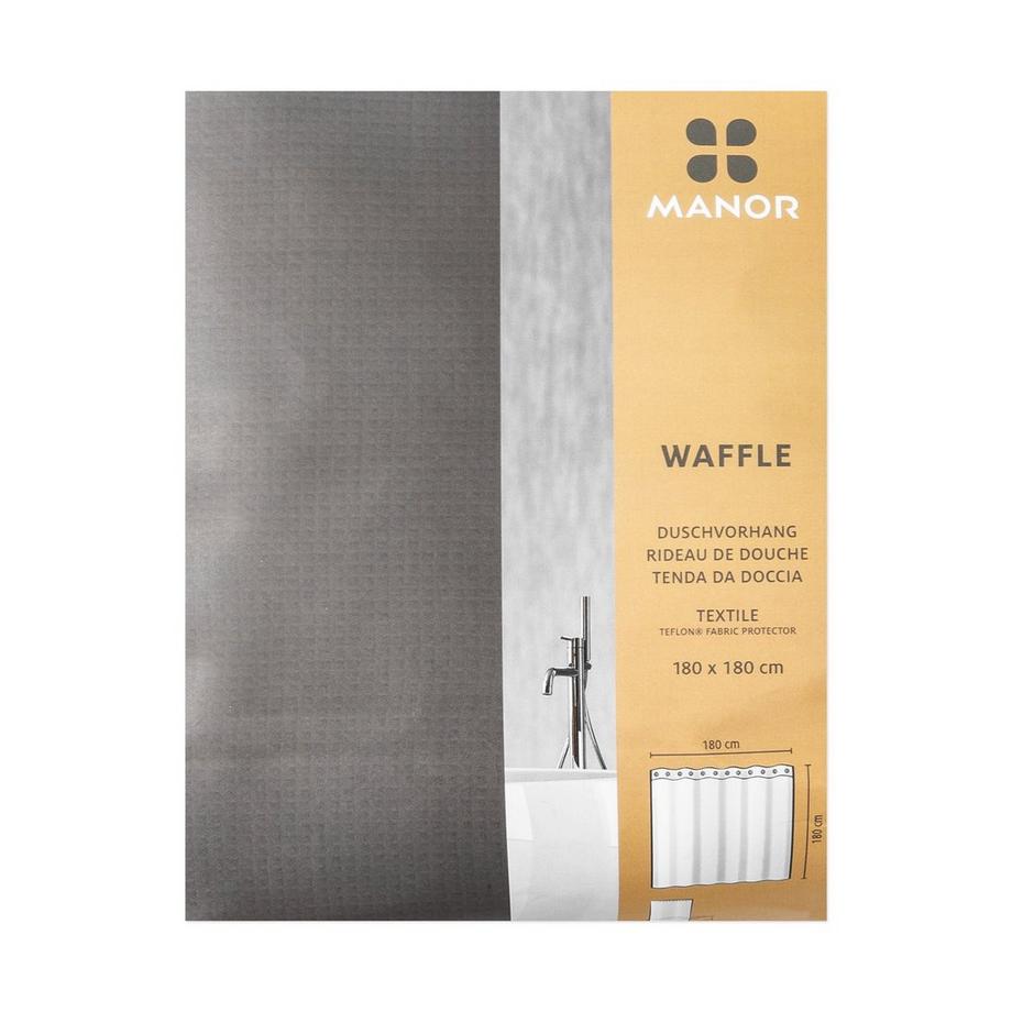 Manor Rideau de douche Waffle 