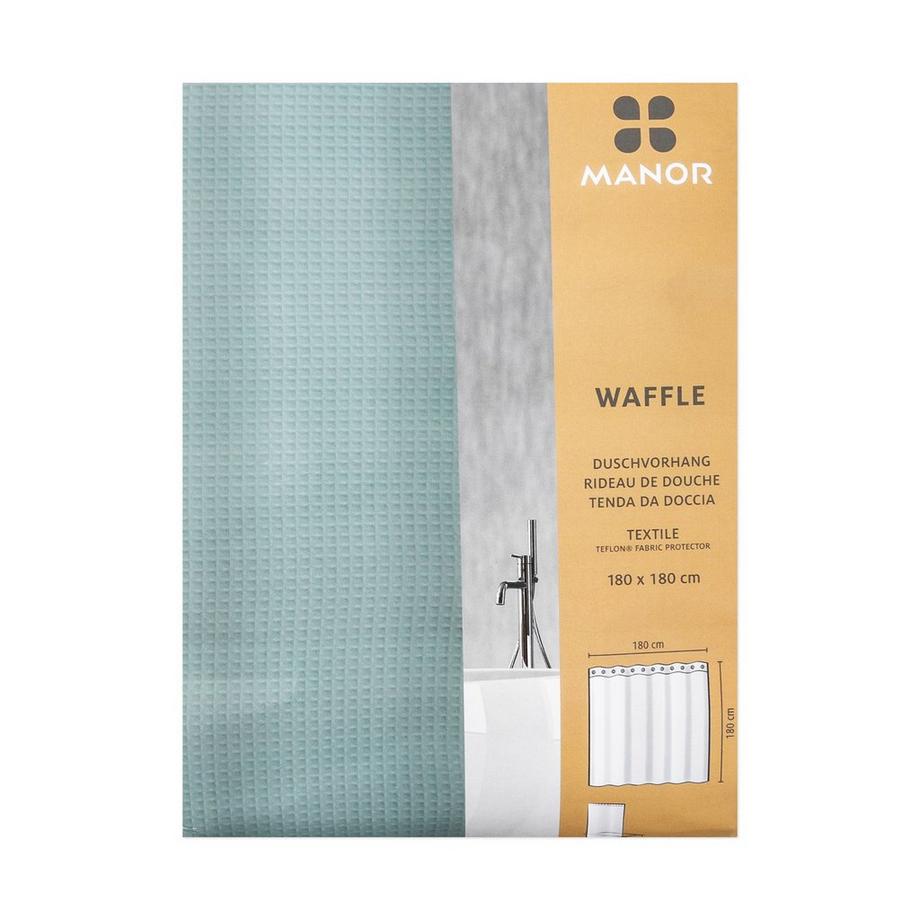Manor Rideau de douche Waffle 