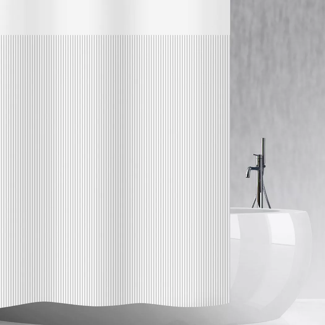 Manor Shower Curtain Grey 180x180cm