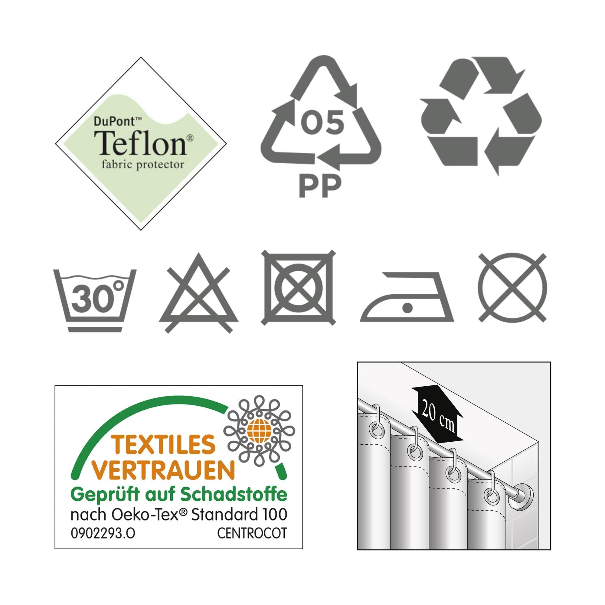 Manor Tenda per doccia Fino 