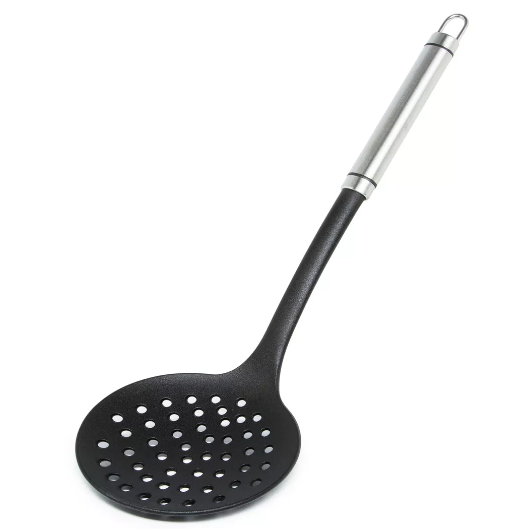 Metaltex - Abseihlöffel, 34cm, Black
