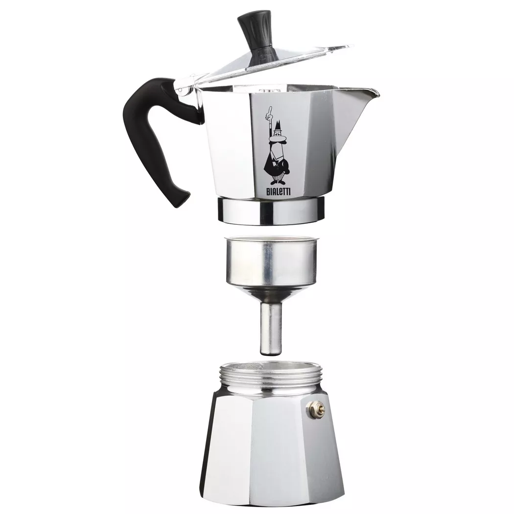 Bialetti - Kaffeebereiter, 15cm, Chrom