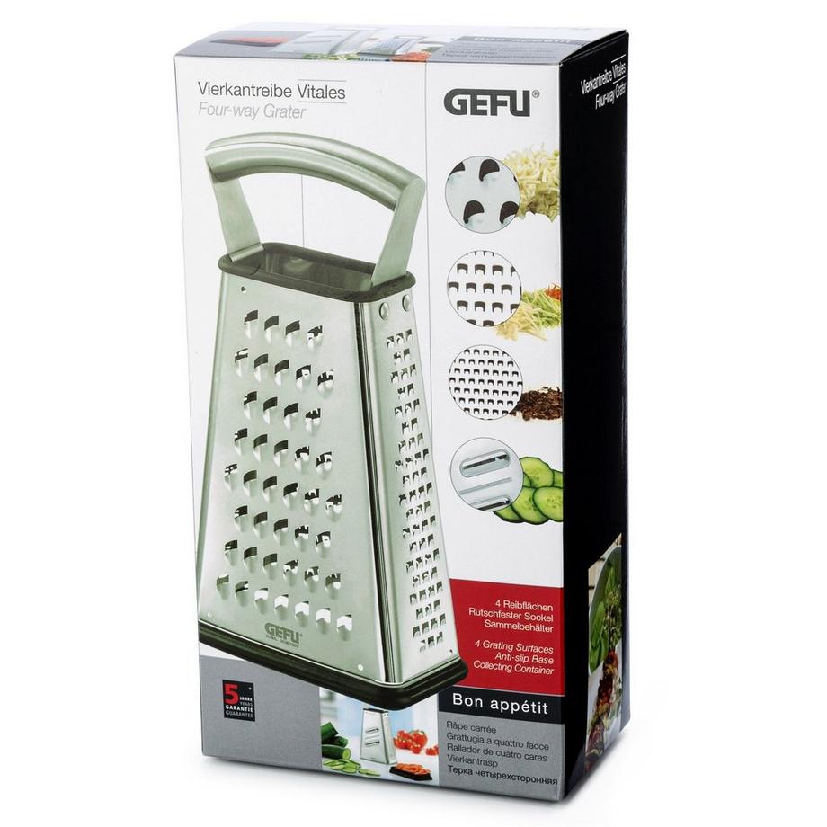 GEFU Râpe 4 côtés Vitales 