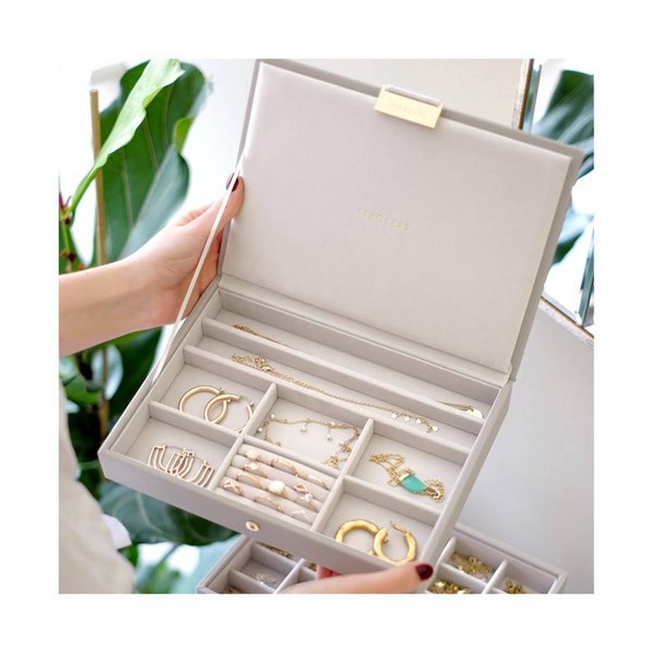 Stackers Boîte à bijoux compartiment avec couvercle Classic 