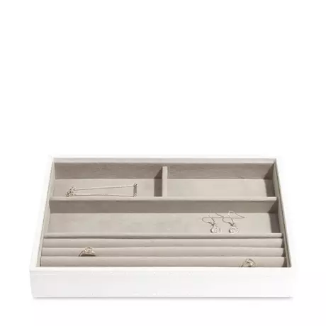 Stackers Boîte à bijoux 4 compartiments Classic Blanc