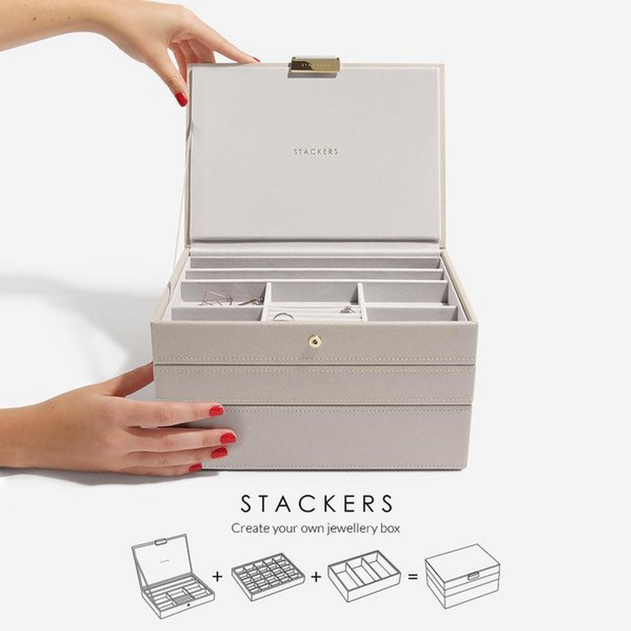 Stackers Boîte à bijoux, 1 compartiment profond Classic 
