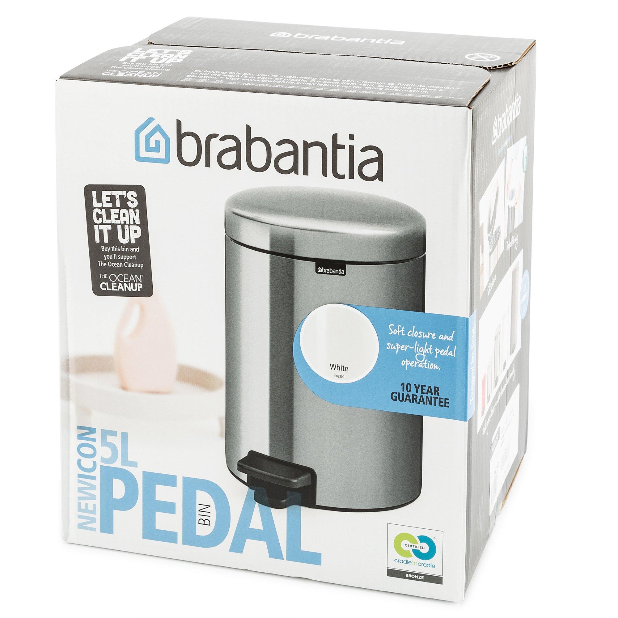brabantia Cestino con pedale New Icon 