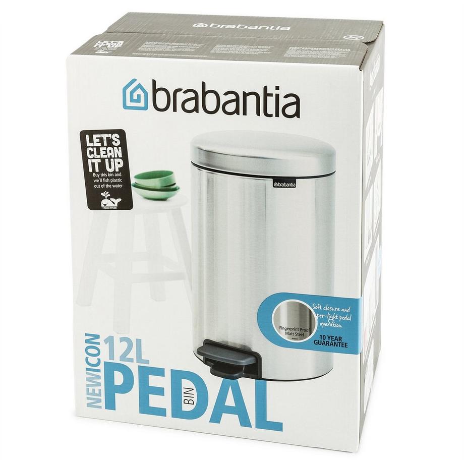 brabantia Poubelle à pédale New Icon 