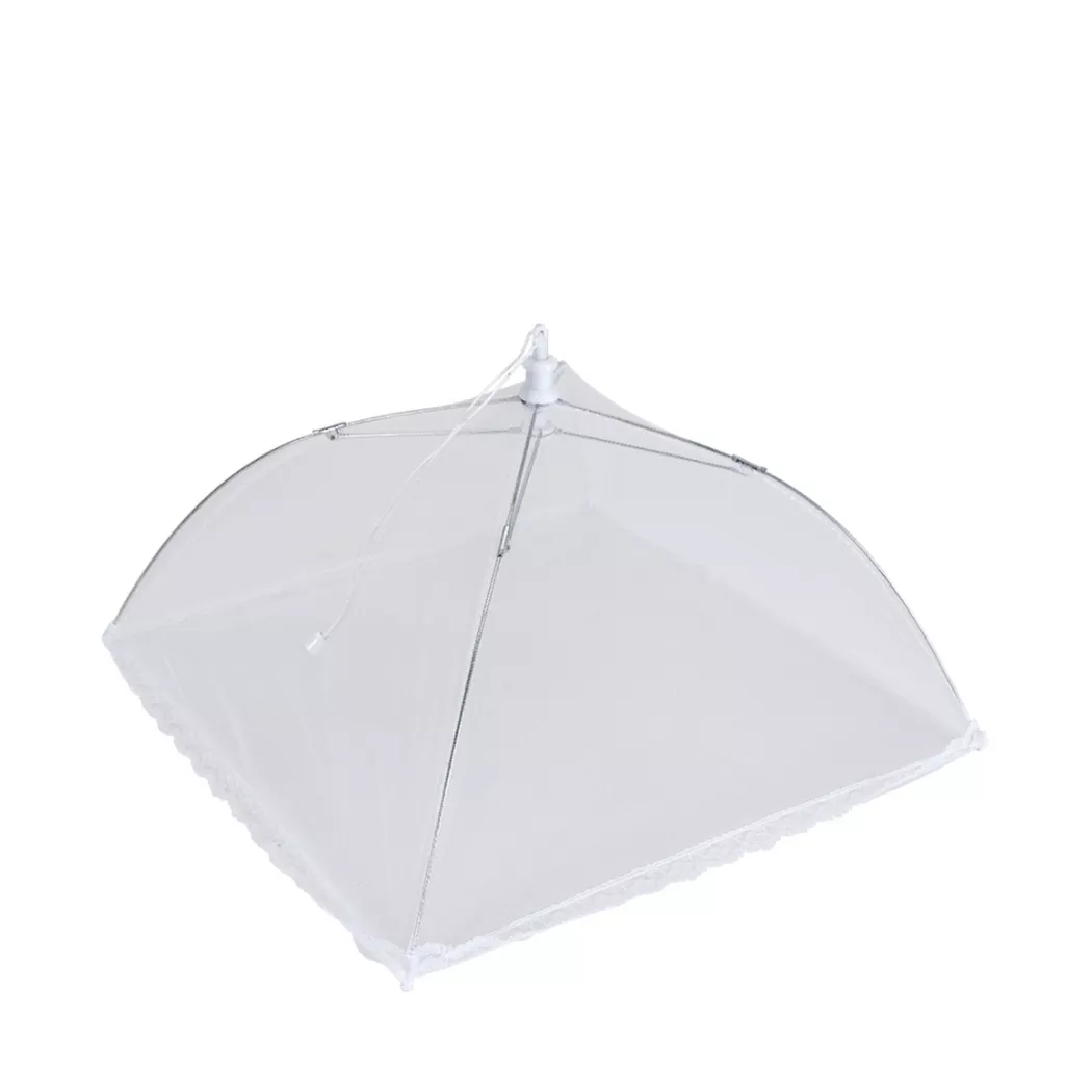 Metaltex - Speisehaube, 35X35CM, Weiss