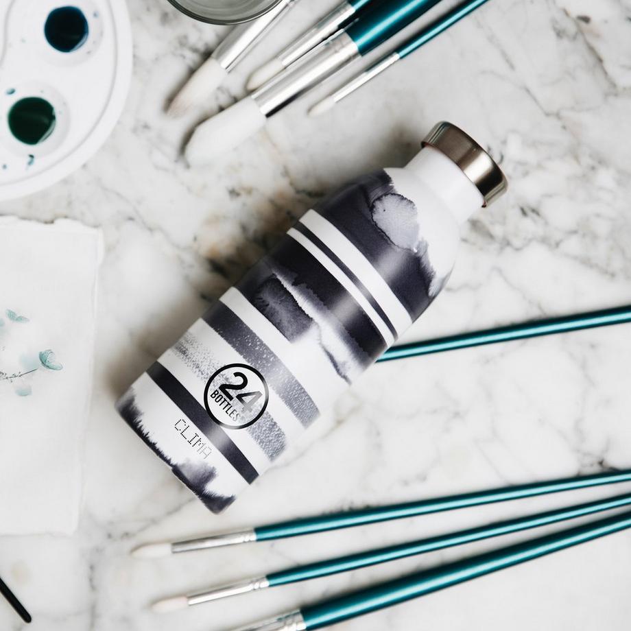 24BOTTLES Silk Stripes Bottiglia isolante 