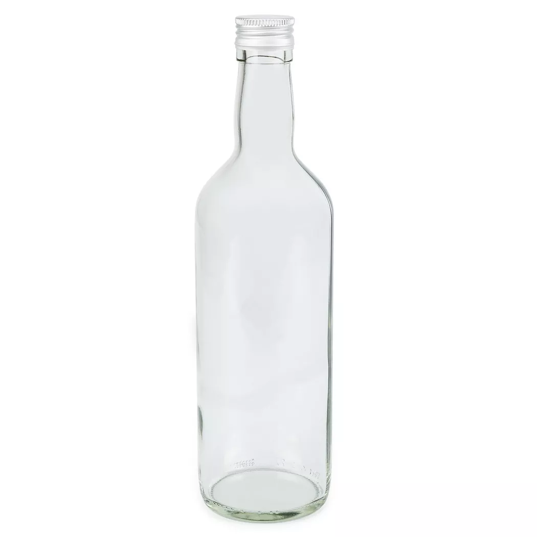 Manor - Drehverschlussflasche, 700 ml, Transparent