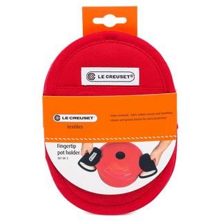 LE CREUSET Handschutz-Set Kirschrot 