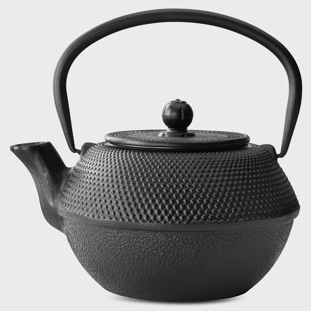 bredemeijer Teekanne, schwarz, Gusseisen, 1,1 l, JANG