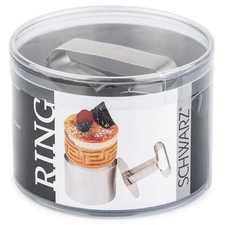 Schwarz Set di anelli per impiattare  