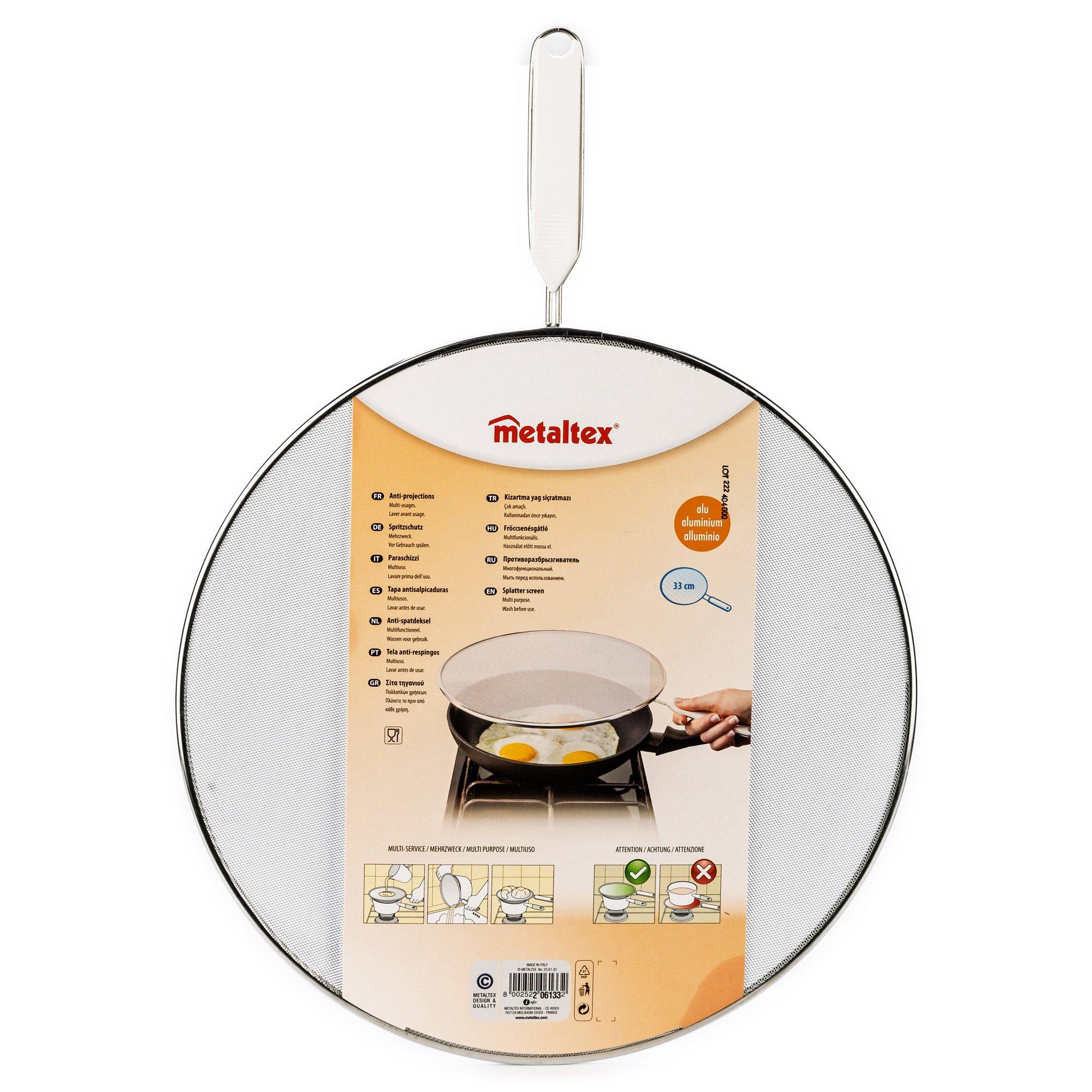 metaltex Paraspruzzi per padella  