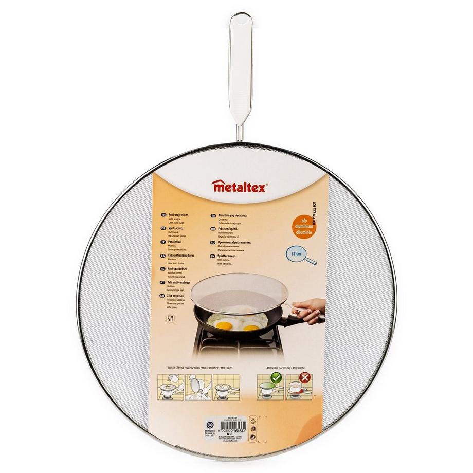 metaltex Couvercle antiprojection  