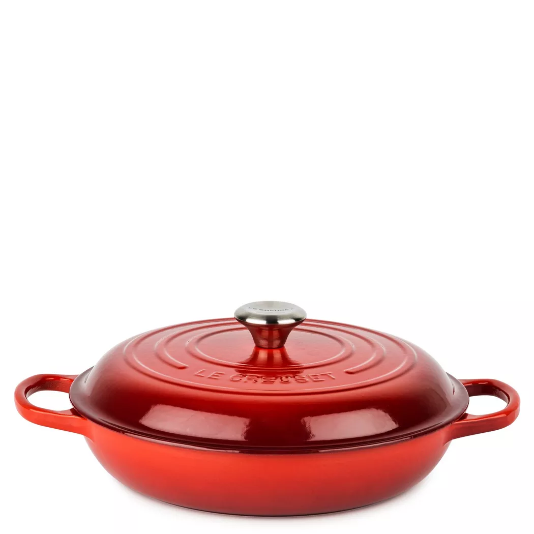 Le Creuset Signature Deep Casserole Red 30cm