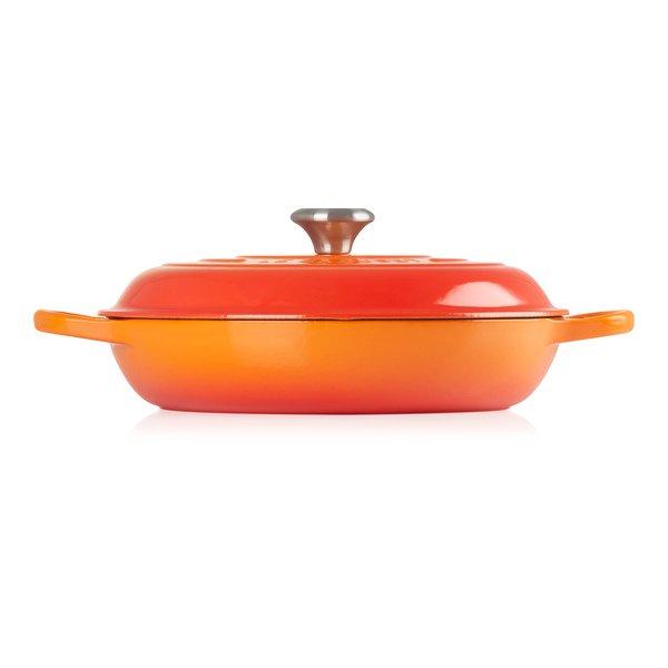 LE CREUSET Bräter tief Signature, Ofenrot 