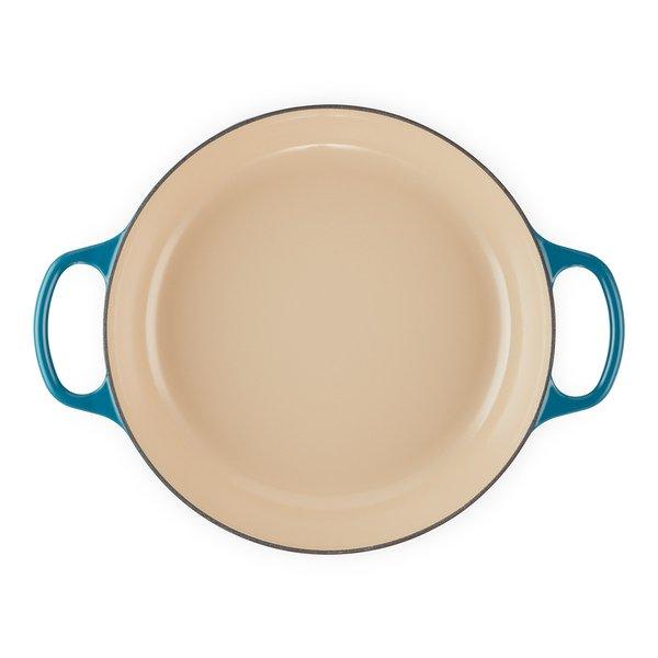 LE CREUSET Cocotte basse Signature, Deep Teal 