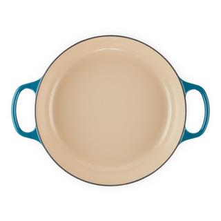 LE CREUSET Cocotte basse Signature, Deep Teal 