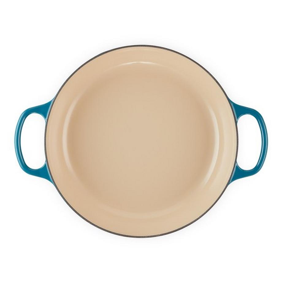 LE CREUSET Bräter tief Signature, Deep Teal 