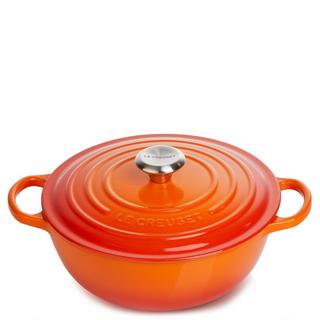 LE CREUSET Bräter La Marmite Signature, Ofenrot 