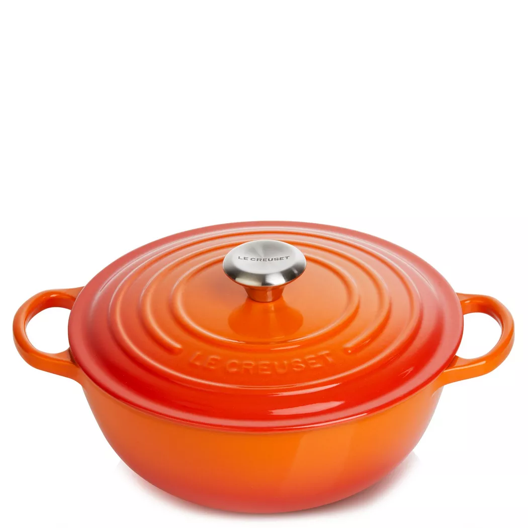 Le Creuset Round Casserole 26cm 4.1L Orange