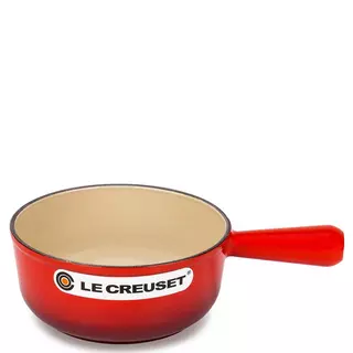 LE CREUSET Caquelon für Käsefondue  Rot
