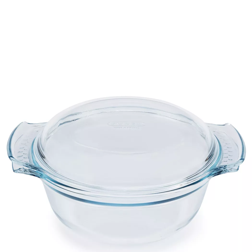 Pyrex - Auflaufform mit Deckel, 2.1L, Transparent