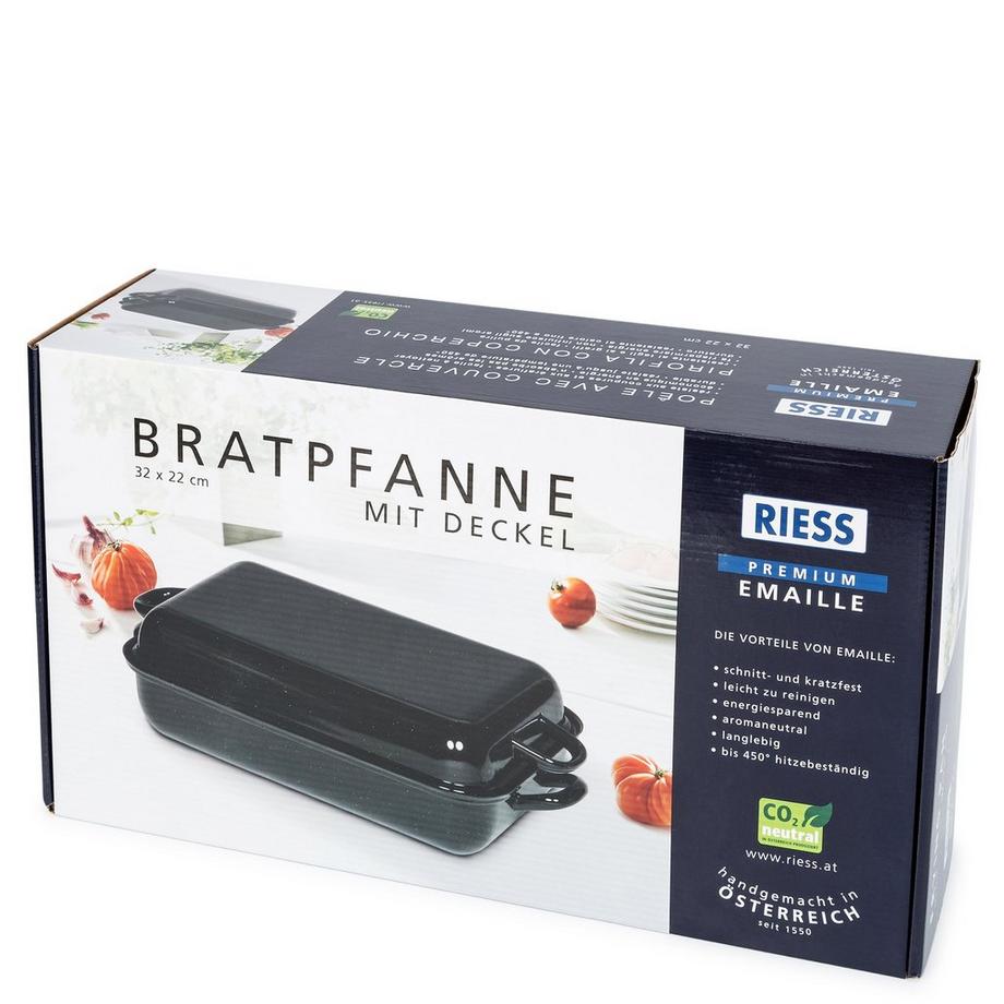 RIESS Plat à gratin avec couvercle  