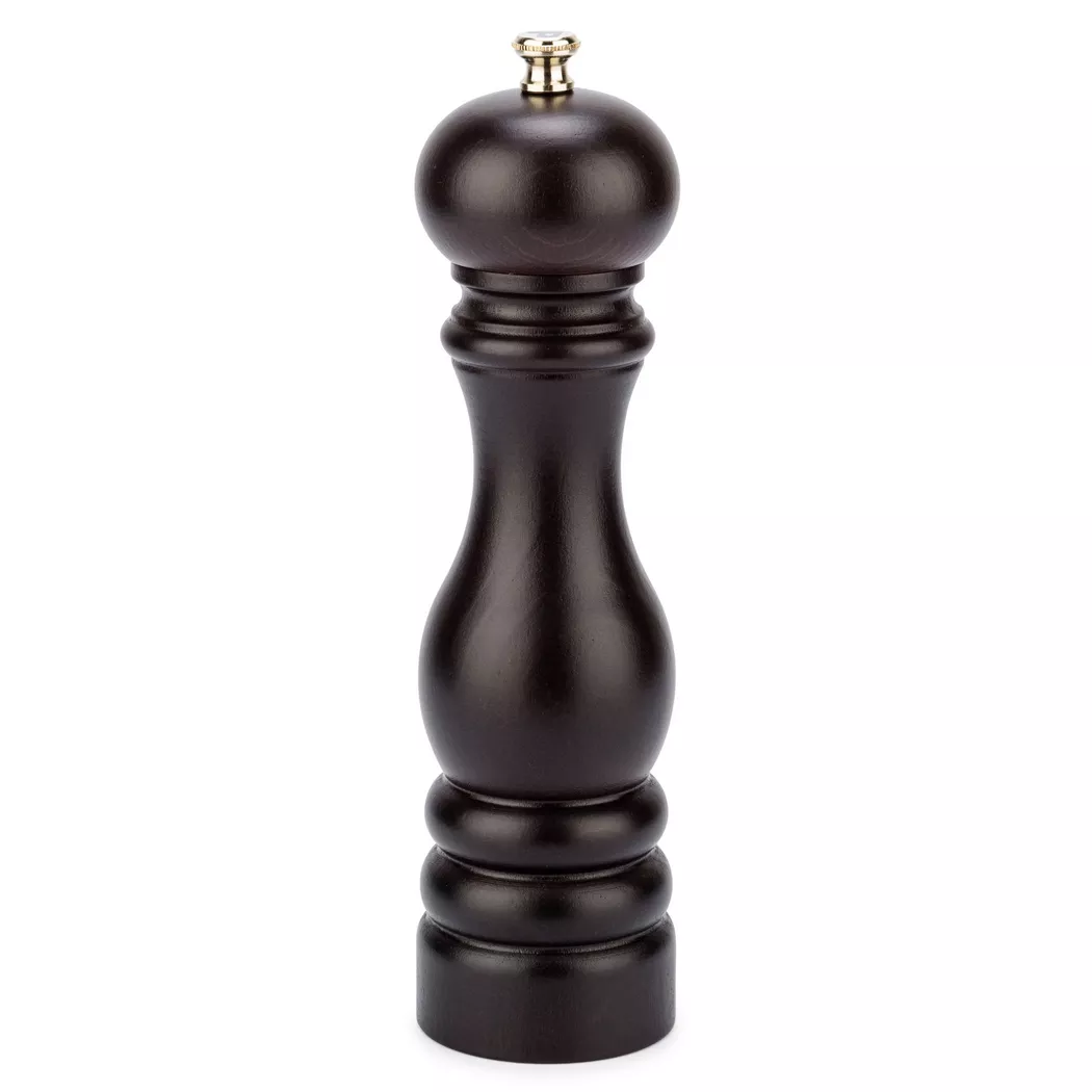 Created in 1987, the Paris style of salt and pepper mills has not aged. Synonymous with elegance and reliability, the Paris chocolate-coloured pepper mill continues to be as relevant to our culinary culture and essential to our everyday enjoyment of food as it has ever been. Paris