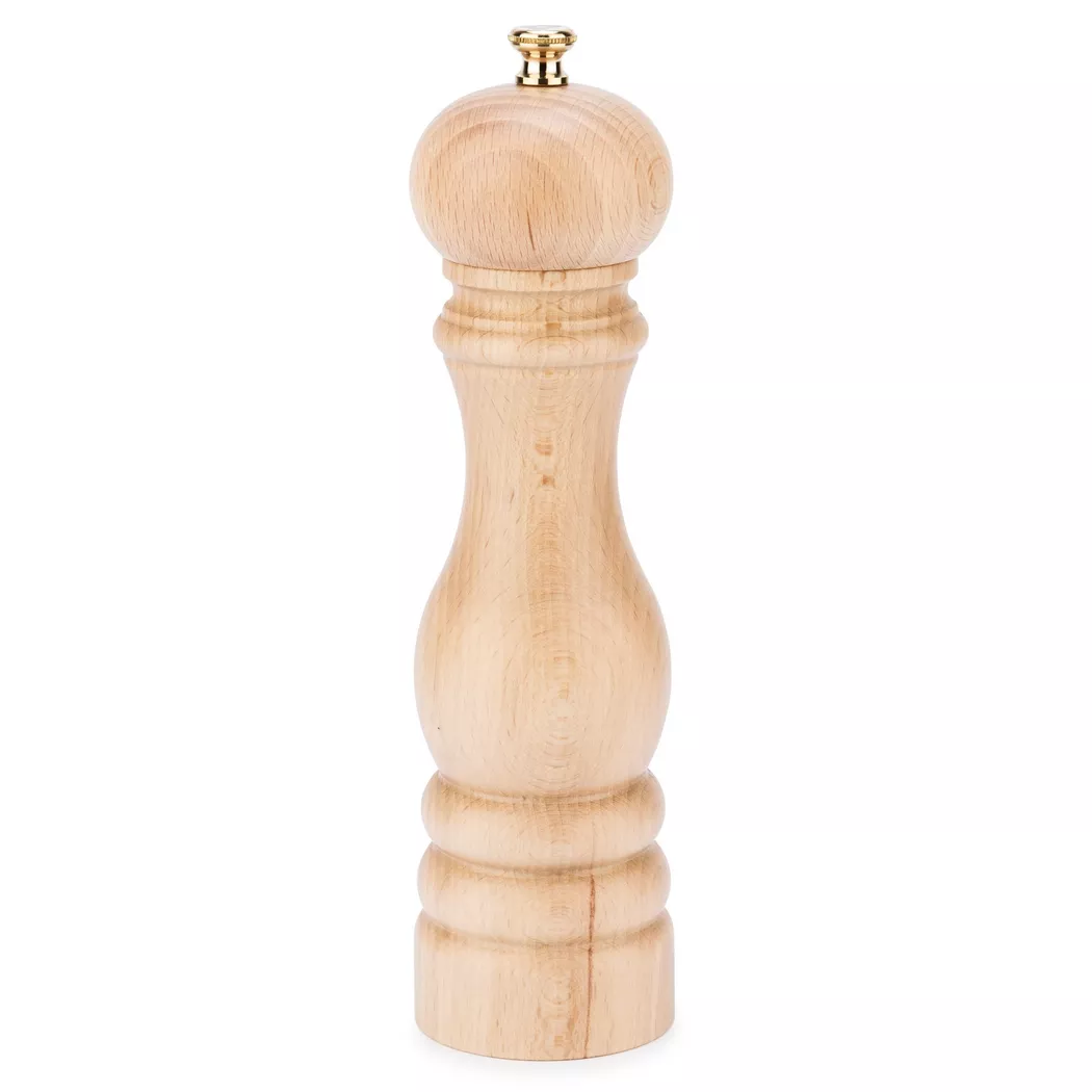 With a timeless emblematic Peugeot design, the Paris 22 cm natural wood pepper mill will be your everyday companion as you season all your culinary creations. Paris