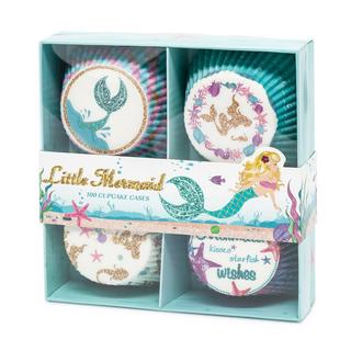NA Stampi cupcake, 100 pezzi Little Mermaid 