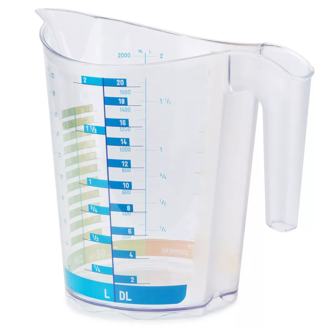 Rotho - Messbecher, 2 L, Transparent