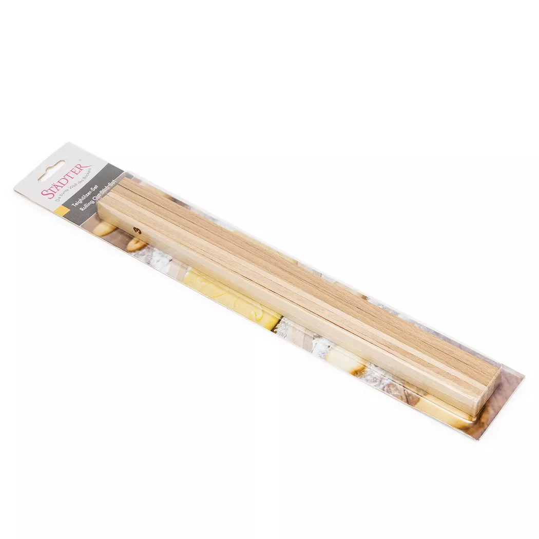 Städter - Teighölzer-Set, 35cm, Hellbraun