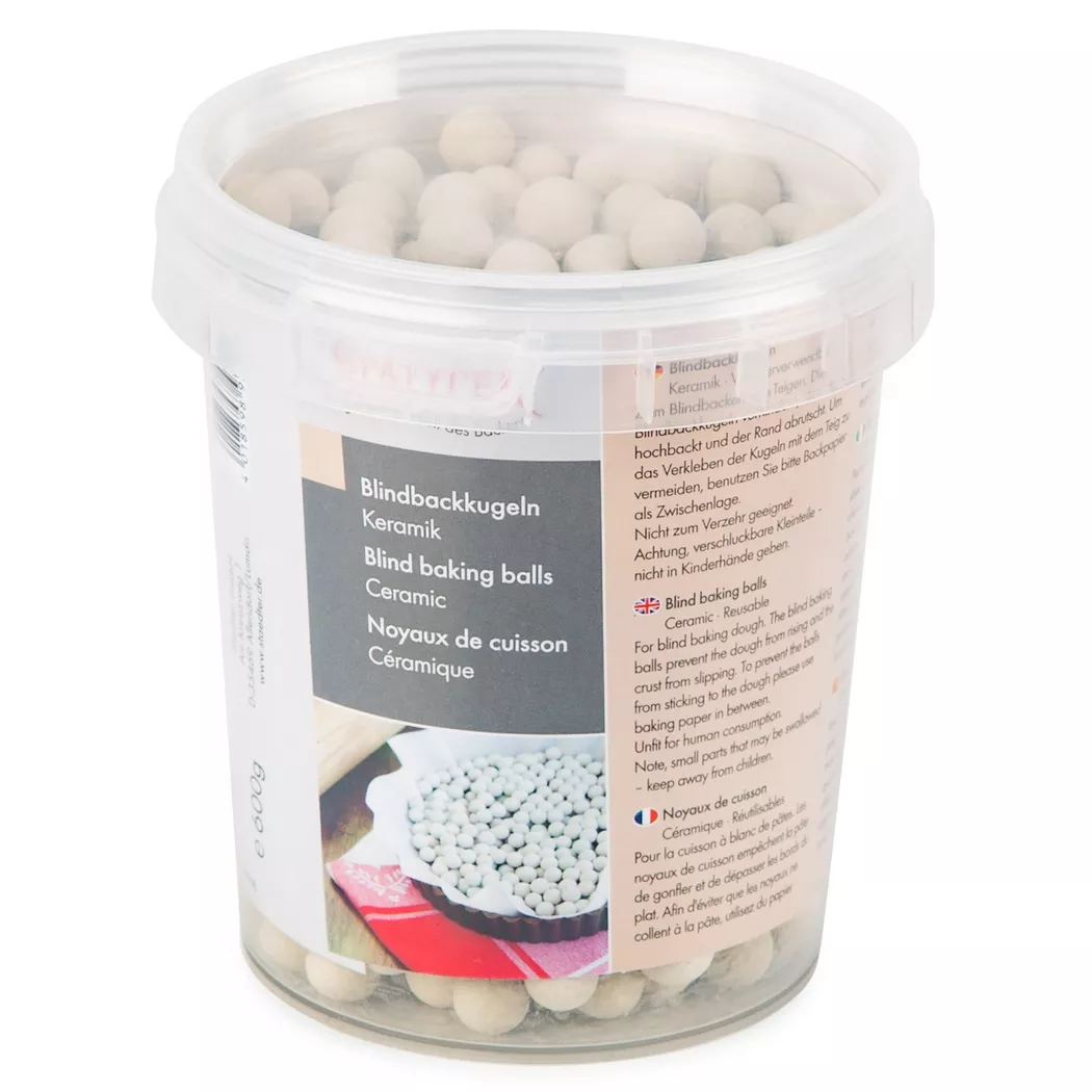 Städter - Blindbackkugeln, 600 g, Weiss