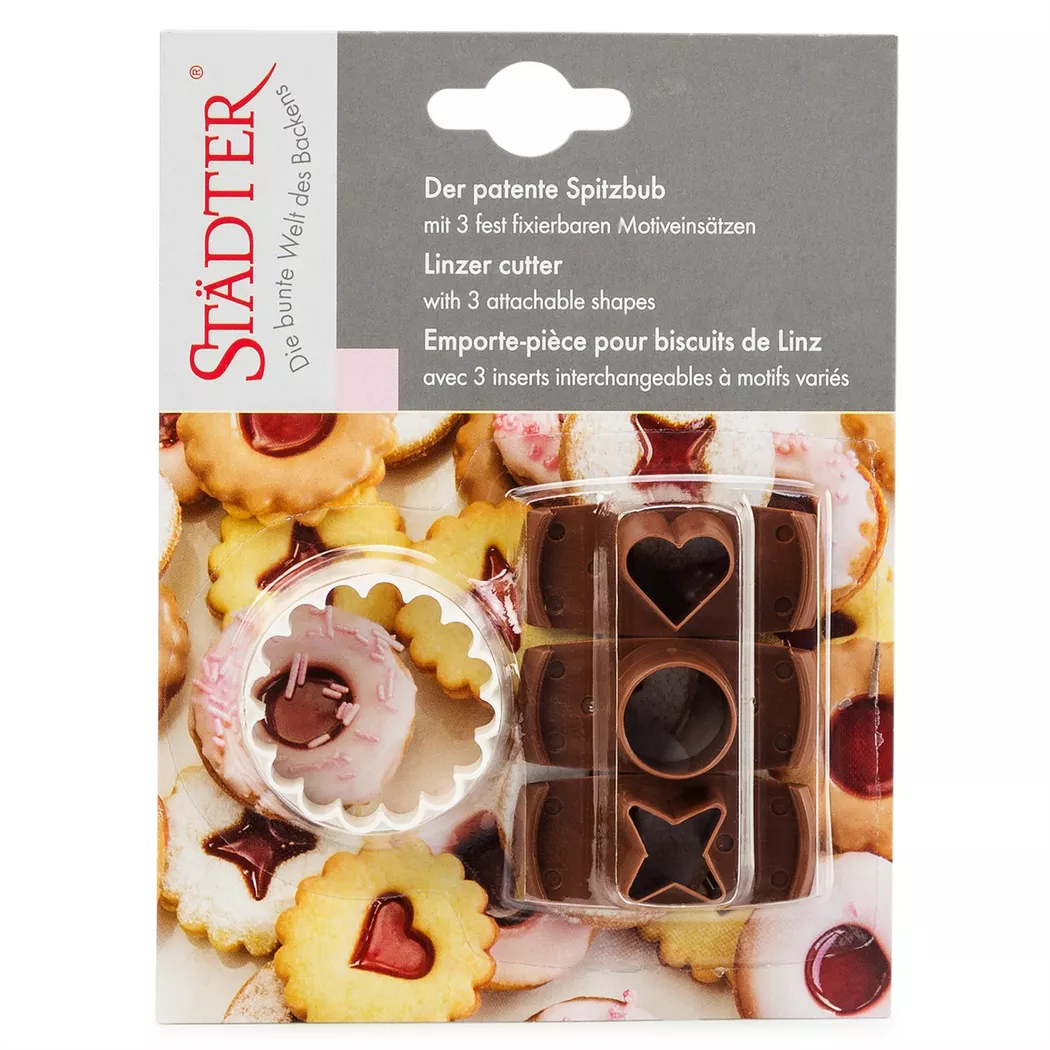 Städter - Spitzbubenformen-Set, 4cm, Chrom