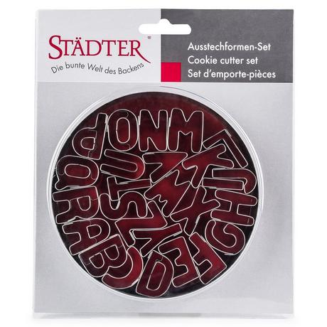 Städter Set di tagliapasta Lettere 