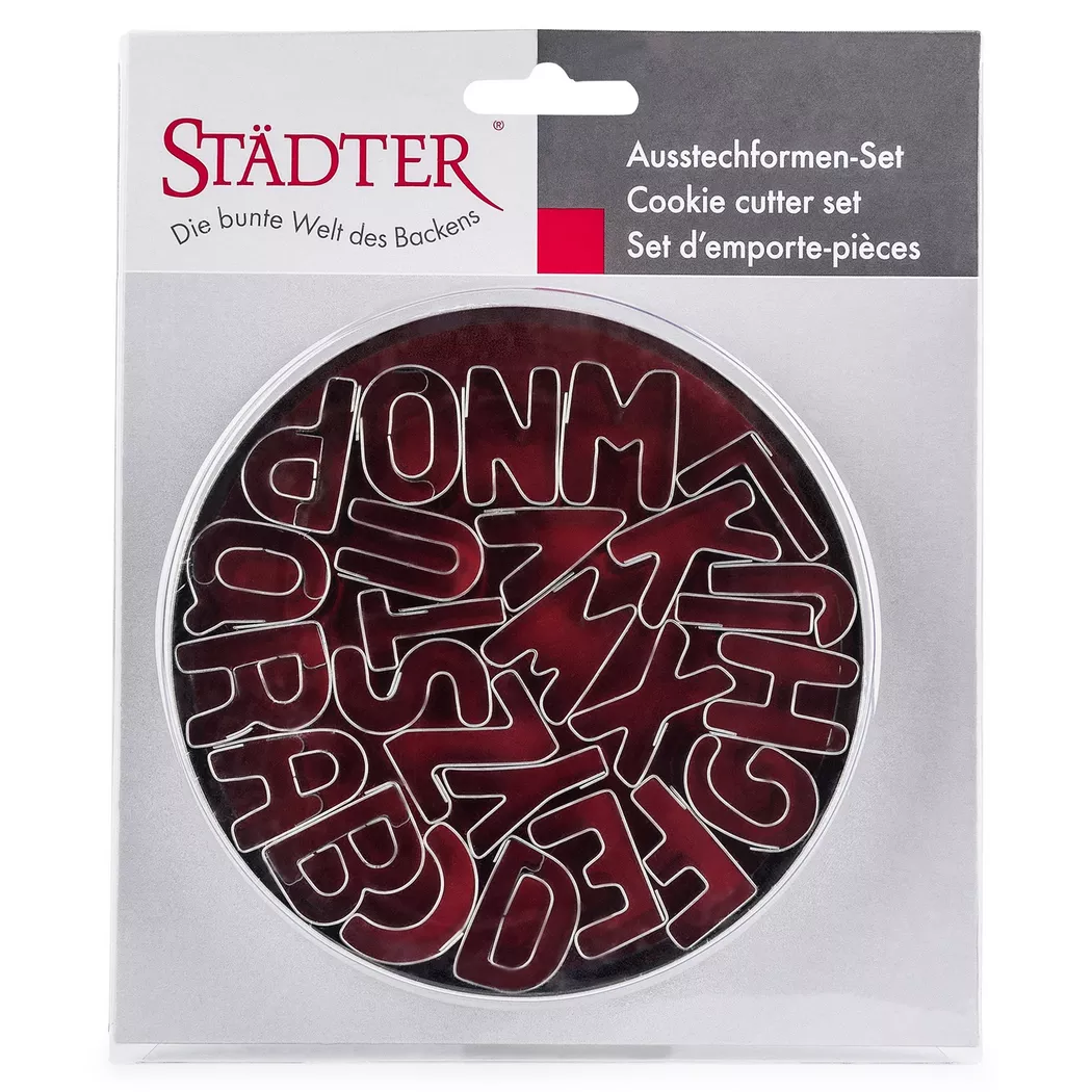 Städter - Ausstecher-Set, 2.5CM, Chrom